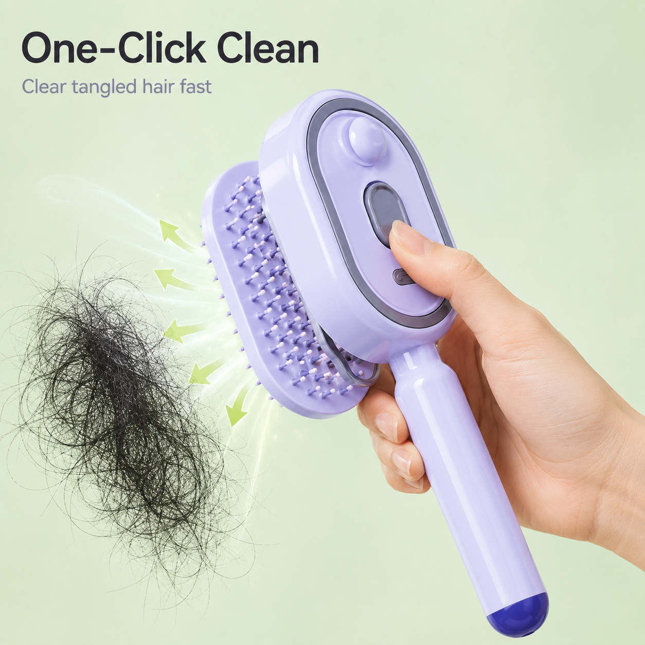 💫SAVE 49% NOW🪮✨Steam Mist Straightening Comb – Easy Salon-Like Hair