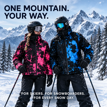 TYII™ Men’s Heat-Reactive Color-Changing Jacket – Waterproof Windbreaker