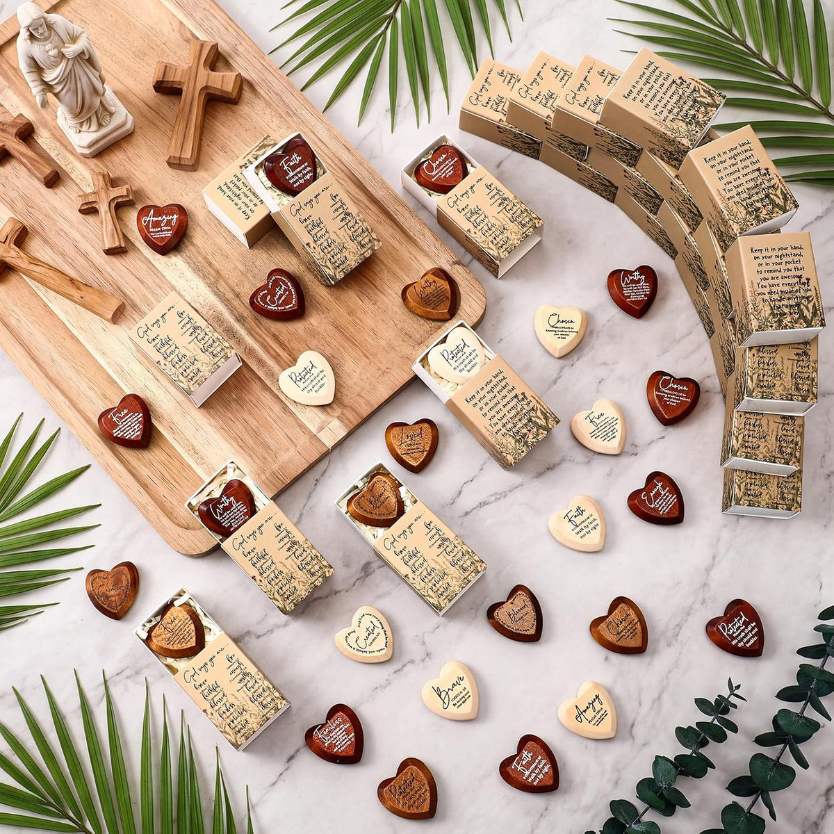 ✝️ 🎁 Christian Pocket Heart Gift Set(Set of 12)