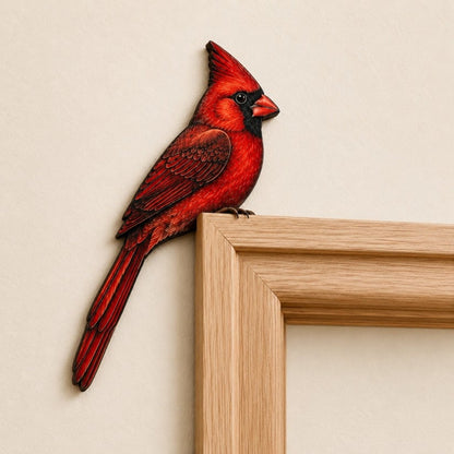 🐦 Bird Wooden Door Topper – Decorative Bird & Christmas Door Accent