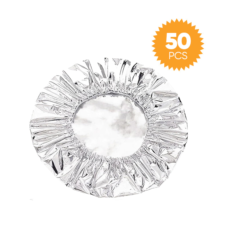 Elastic Aluminum Foil Food Covers – Heat Retaining & Freshness Preserving Covers for Plates, Bowls & Containers