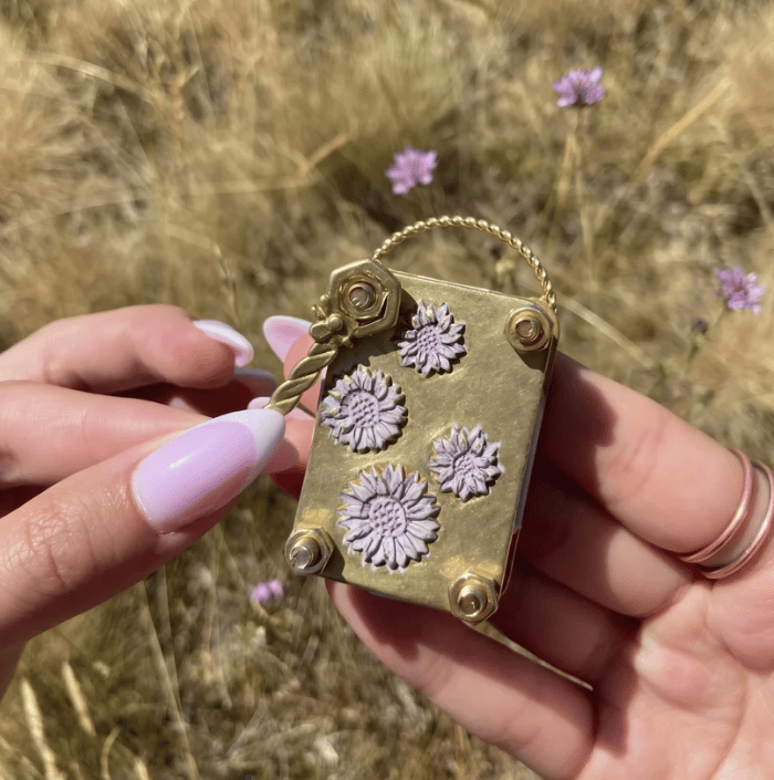 Mini Flower Press | Small Portable Pocket Press