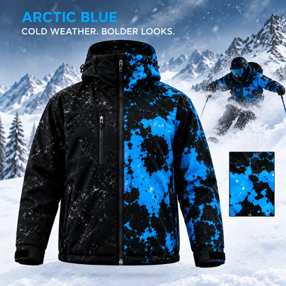 TYII™ Men’s Heat-Reactive Color-Changing Jacket – Waterproof Windbreaker