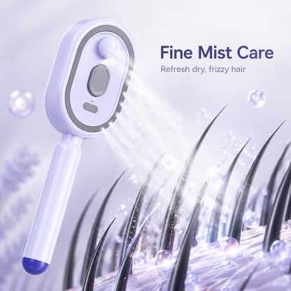 💫SAVE 49% NOW🪮✨Steam Mist Straightening Comb – Easy Salon-Like Hair