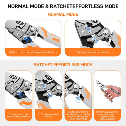 Tyiipro™  Self-Locking Ratchet Pliers – Secure Grip, Less Effort