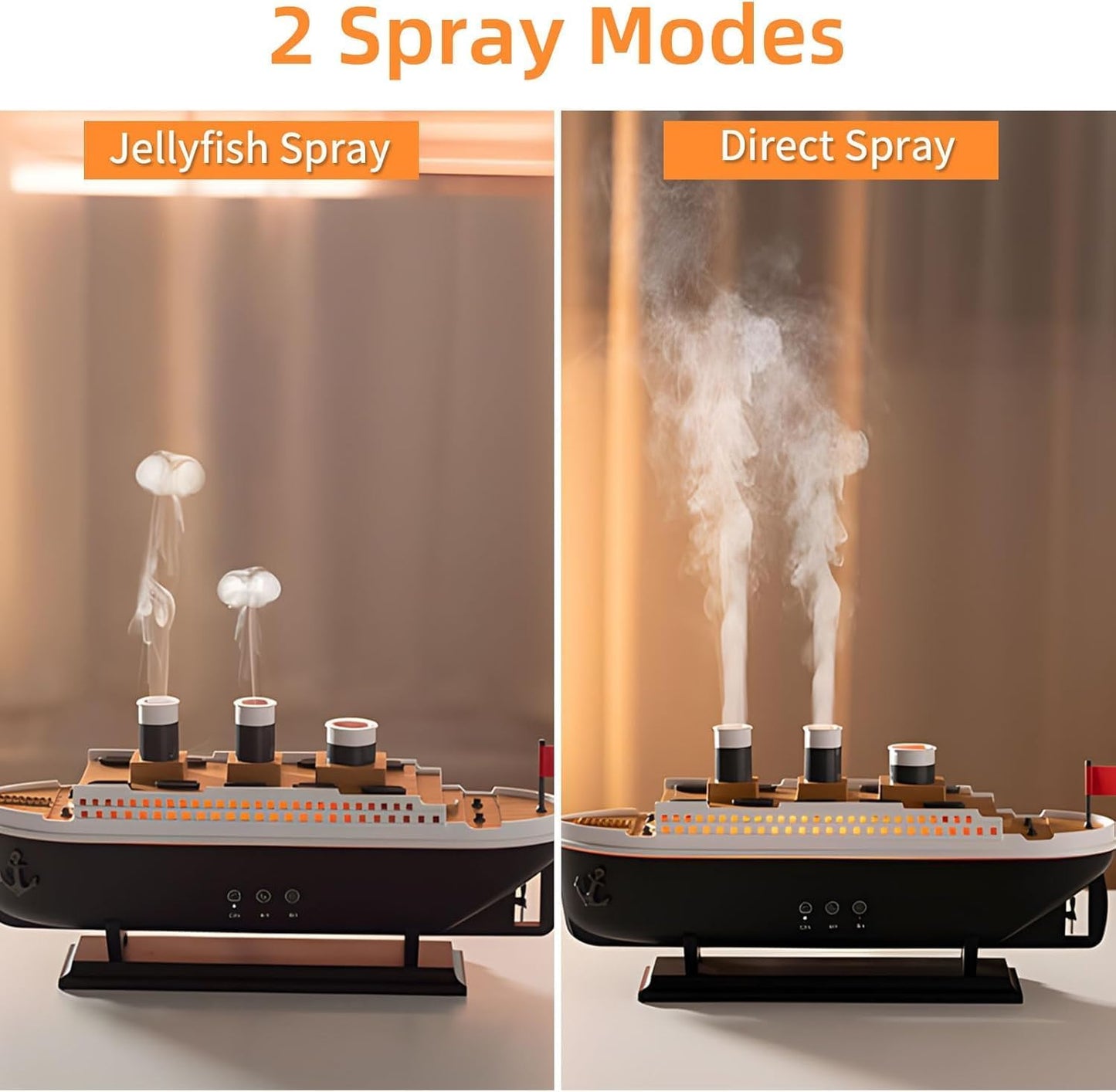Vintage Ocean Liner Humidifier & Aroma Diffuser
