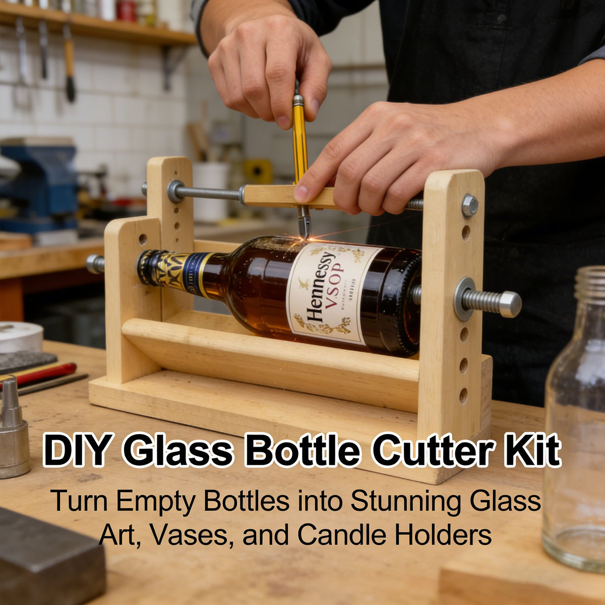TYIIPRO™ DIY Glass Bottle Cutter Kit