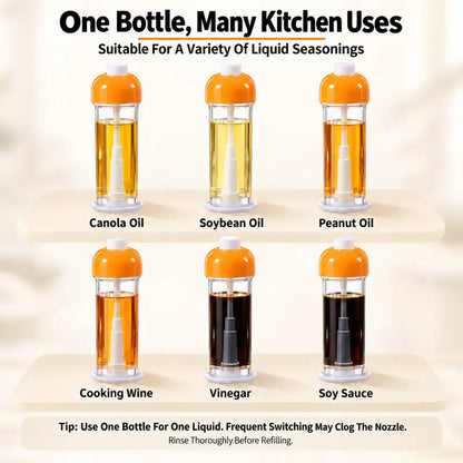 Refillable Olive Oil Sprayer Bottle – Fine Mist Oil Mister for Air Fryer & BBQ