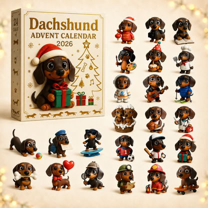 🎁2026 Dachshund Advent Calendar💕🐶