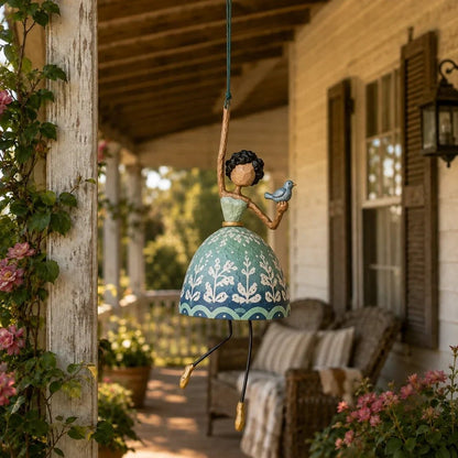 💃 🌸 Let Your Space Dance — 🎐 ✨ Whimsical Dancing Lady Hanging Ornament