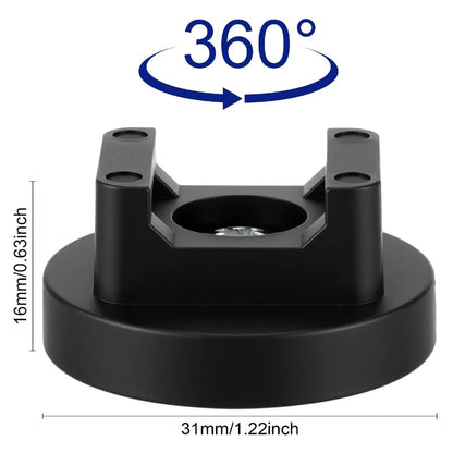 Magnetic Cable Tie Mount Base - Heavy-Duty Magnetic Zip Tie Mounts for Fast & Flexible Cable Management