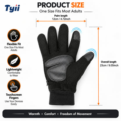 🔥Free Shipping🔥TYII™ Rechargeable Heated Gloves – 5-Level Temperature Control, Touchscreen Winter Thermal Gloves