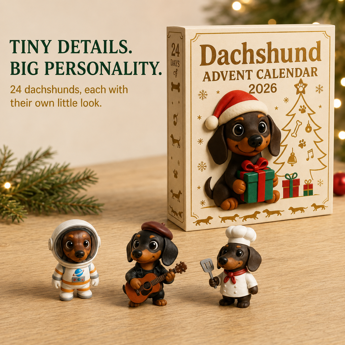 🎁2026 Dachshund Advent Calendar💕🐶