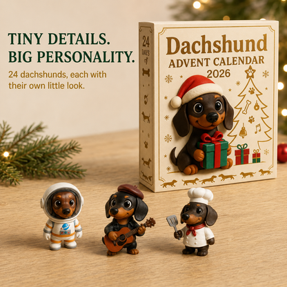 🎁2026 Dachshund Advent Calendar💕🐶