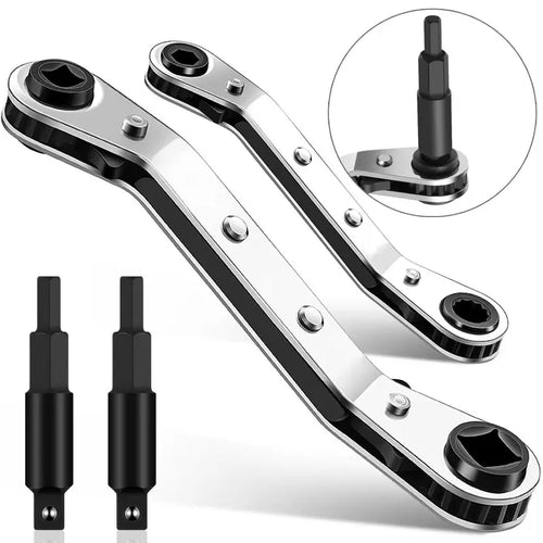 🔧 2-Piece HVAC Service Wrench Set – Built for Tight Spaces & Real Work