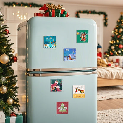 DIY Fridge Magnet Kit – Clear Acrylic Magnetic Pieces for Photos & Crafts