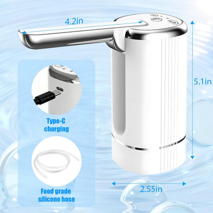 Tyiipro™ Cordless USB-C Water Bottle Pump