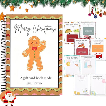 🔥2026 Christmas Gift Card Book
