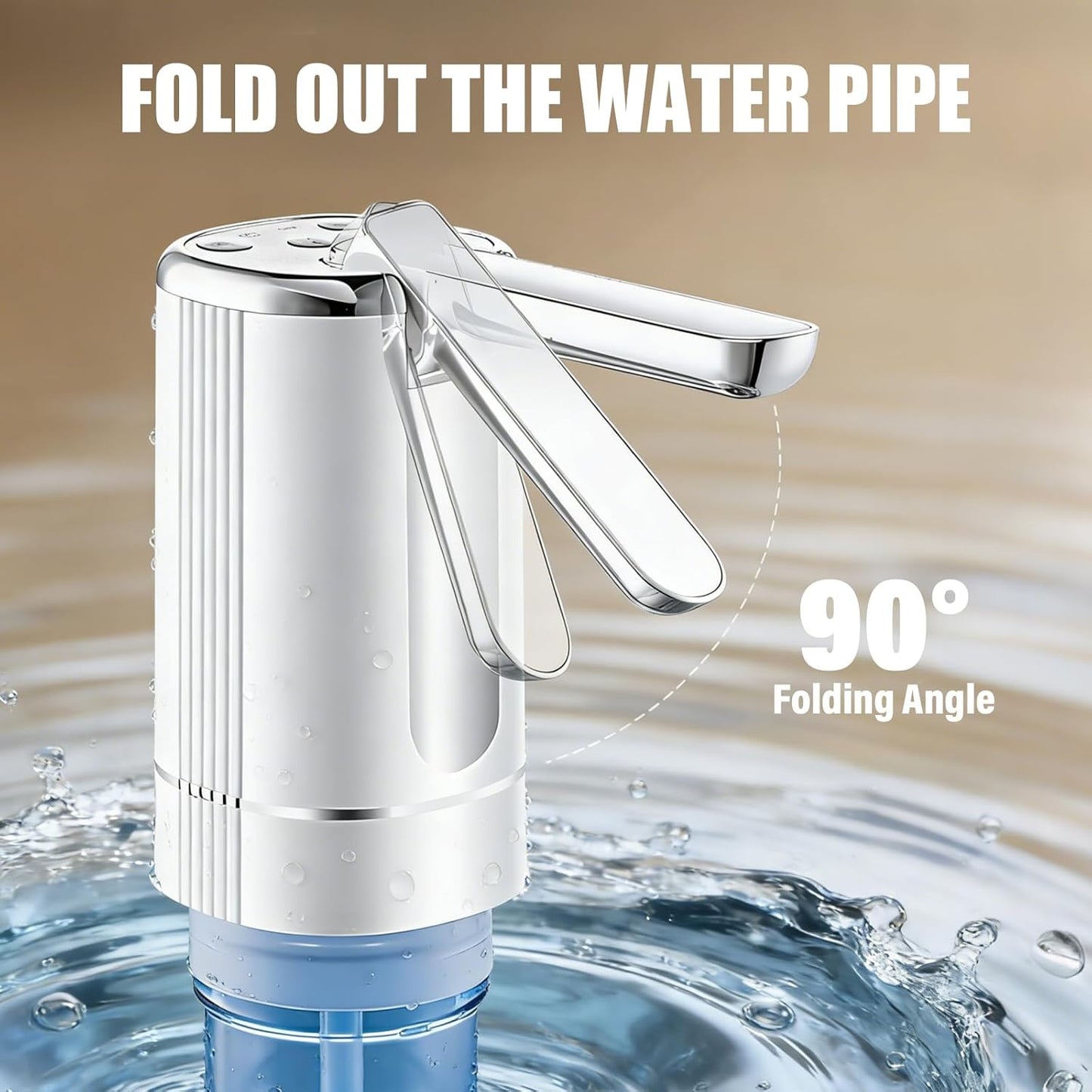 Tyiipro™ Cordless USB-C Water Bottle Pump