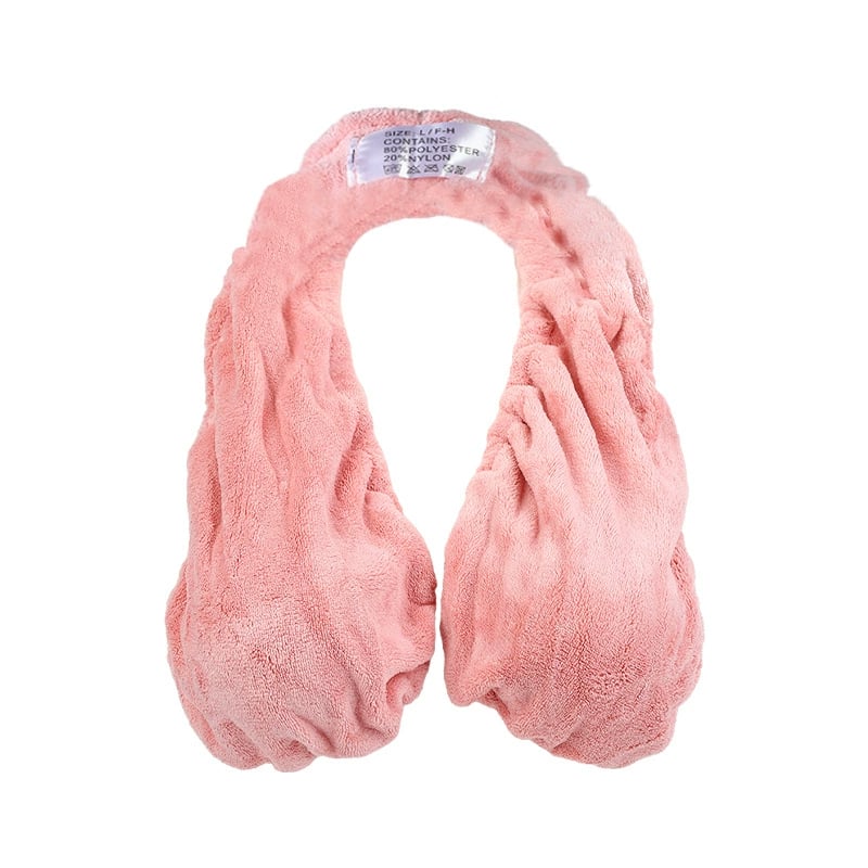 👙 Hands-Free Wearable Shower Towel – Ultra Soft Plush | Adjustable & Moisture Absorbing