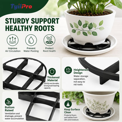 Plant Pot Riser Stand for Better Drainage & Healthy Roots
