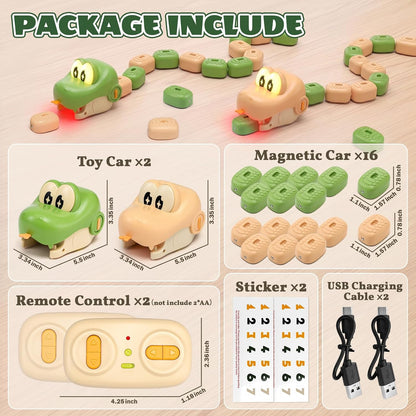 Magnetic RC Snake Game – Remote Control Hungry Snake Toys for Kids