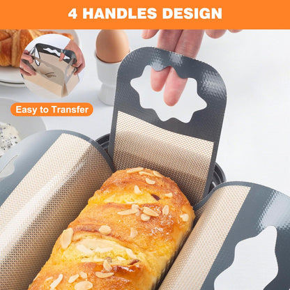 Tyiipro™ Silicone Bread Baking Sling with 4 Handles