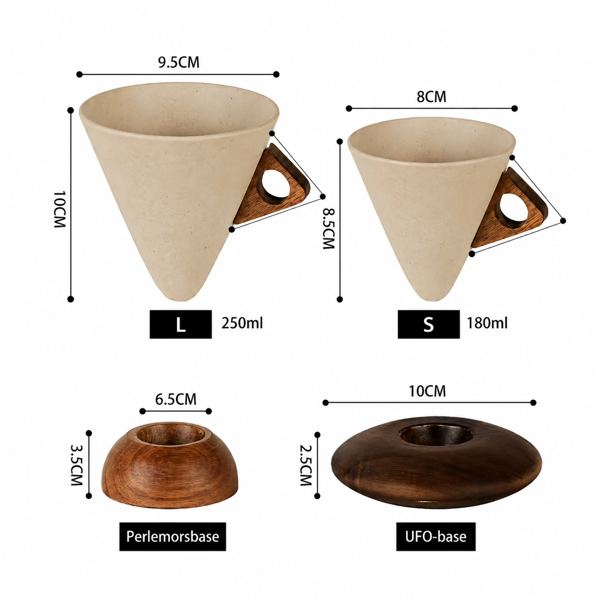 Unique Ceramic Coffee Cup – Luxury for your coffee moments ☕