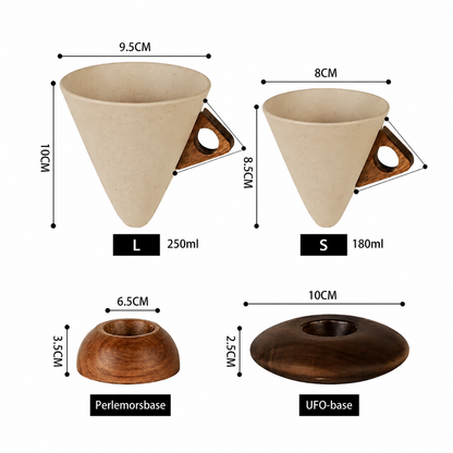 Unique Ceramic Coffee Cup – Luxury for your coffee moments ☕