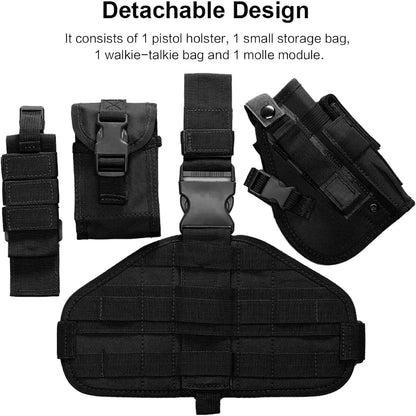Tactical Adjustable Thigh Holster (Right-Handed)
