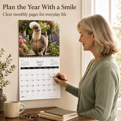 🍑🐾 BUTT Seriously… 2027 Funny Animal Wall Calendar
