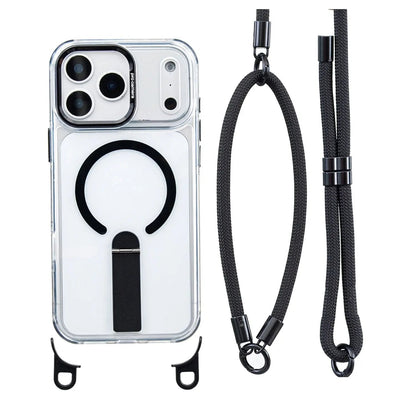 Tyiipro™ MagSafe Phone Case with Detachable Crossbody Neck Lanyard Strap
