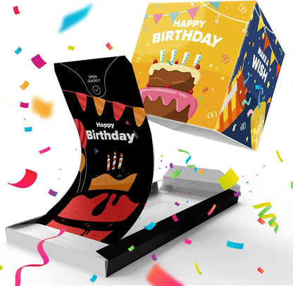 ✨Exploding Confetti Surprise Card – Pop-Up Joy in Every Envelope 🎄✨