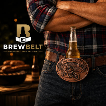 🍺 Hands-free Beer Belt Buckle Holder