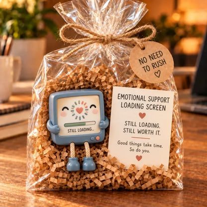 🔥Emotional Support Desk Companions🎁Funny Coworker Gift with Encouraging Message Card