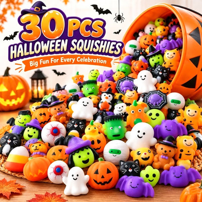 🎃 30PCS Halloween Mochi Squishy Toys