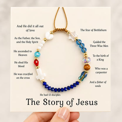 ✝️Handmade Story of Jesus Bracelet