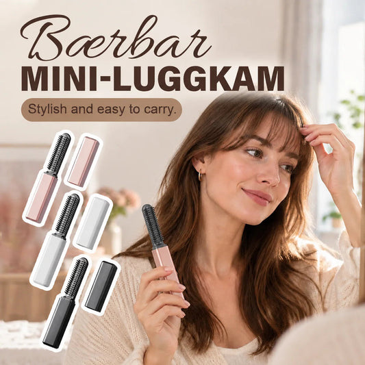 ✨ Compact Wireless Hot Comb – Handy Bang Styling Companion