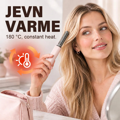 ✨ Compact Wireless Hot Comb – Handy Bang Styling Companion