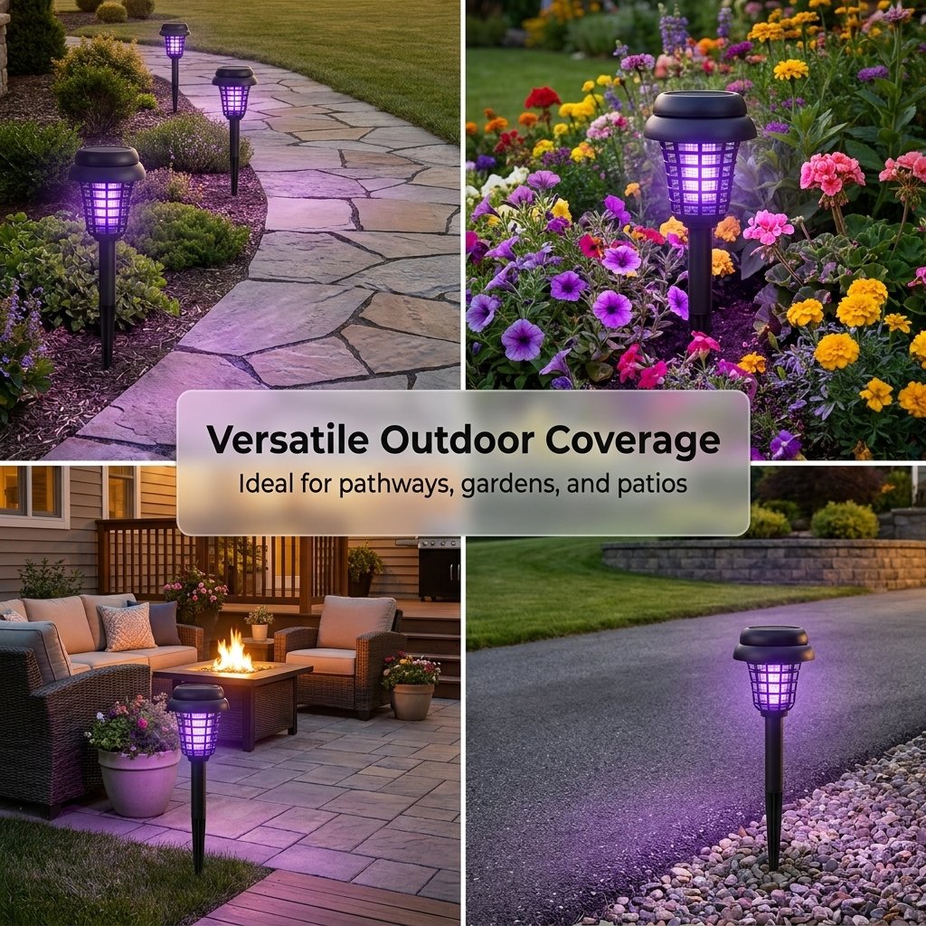 Solar Mosquito Zapper Path Light