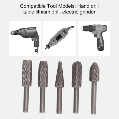 Free Shipping🔥5PCS Tungsten Carbide Rotary File Set – Fast Shaping, Carving & Grinding