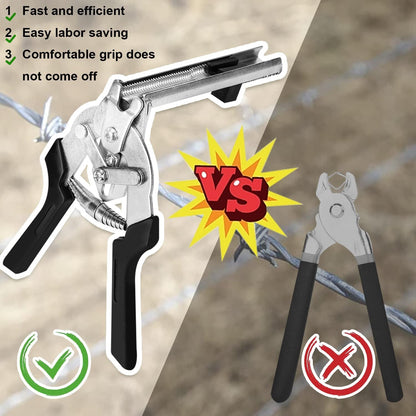 TYIIPRO™ M-Type Hog Ring Pliers Kit – Semi-Automatic Spring-Loaded Fence & Cage Repair Tool