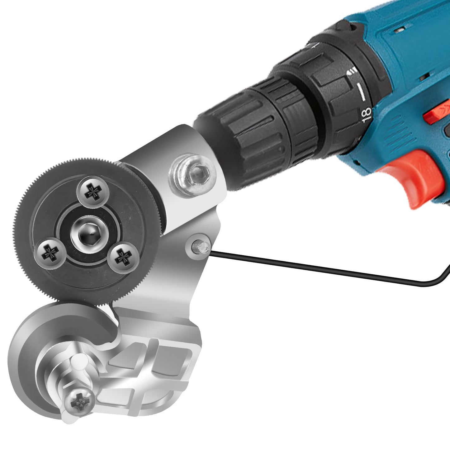 TYIIPRO™ Electric Drill Plate Cutter Attachment