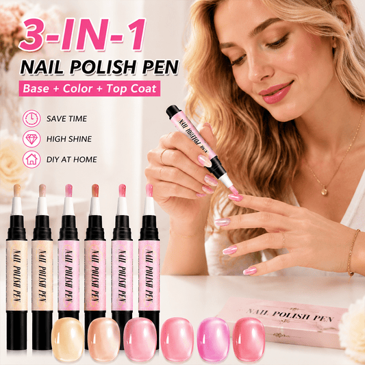 6PCS One-Step Gel Nail Art Pen Set