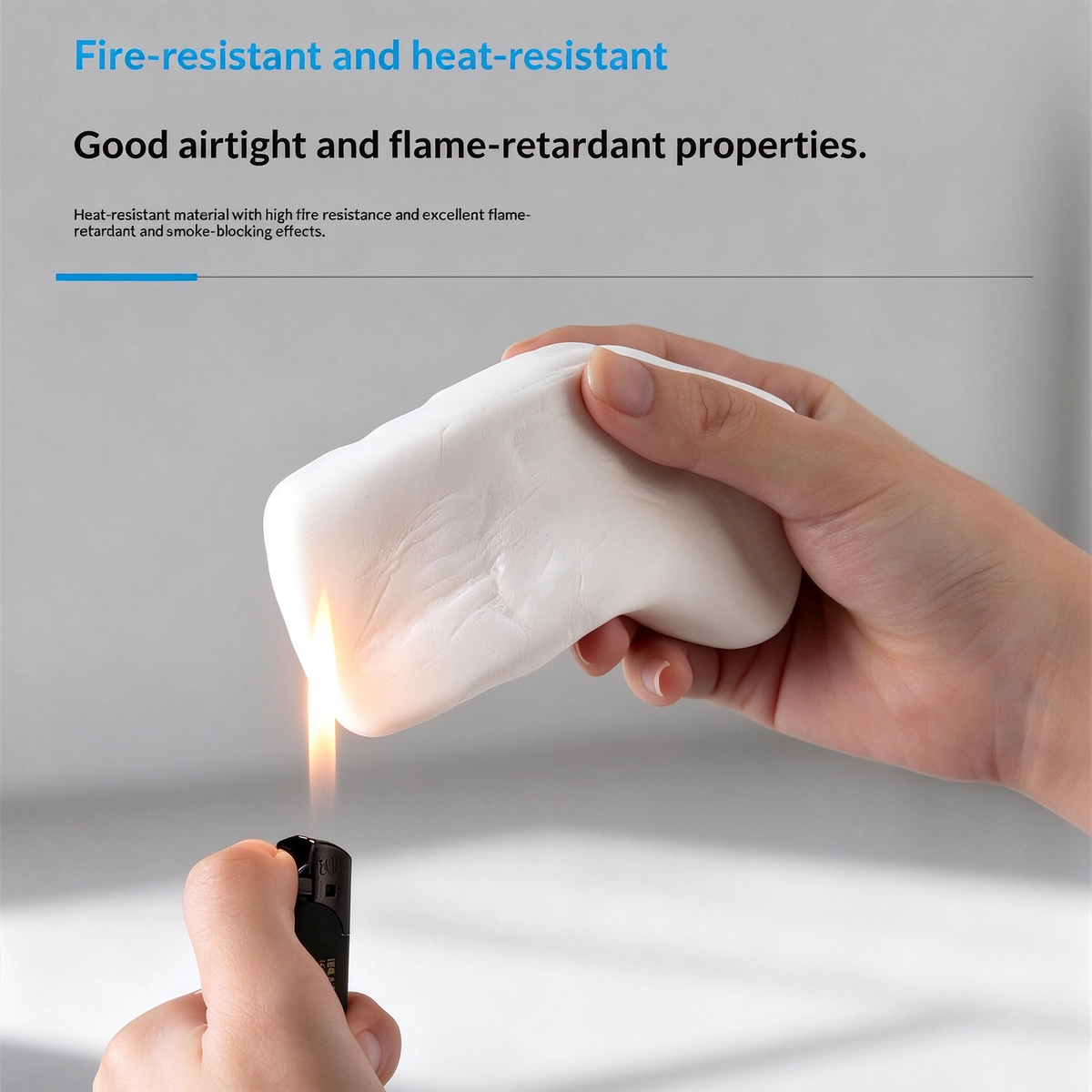 White Waterproof Sealing Clay – Moldable Sealant Putty for Home Repairs