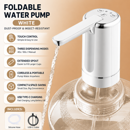 Tyiipro™ Cordless USB-C Water Bottle Pump