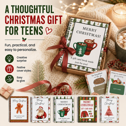 🔥2026 Christmas Gift Card Book