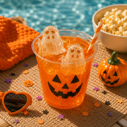 👻 TYIIPRO™ Summerween Ghost Ice Cube Mold