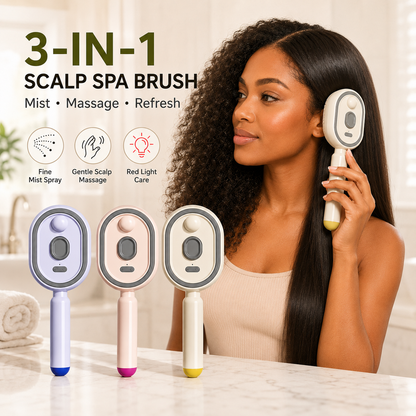 💫SAVE 49% NOW🪮✨Steam Mist Straightening Comb – Easy Salon-Like Hair