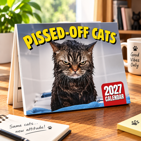 Tyiipro™ 2027 Pissed-Off Cats Calendar
